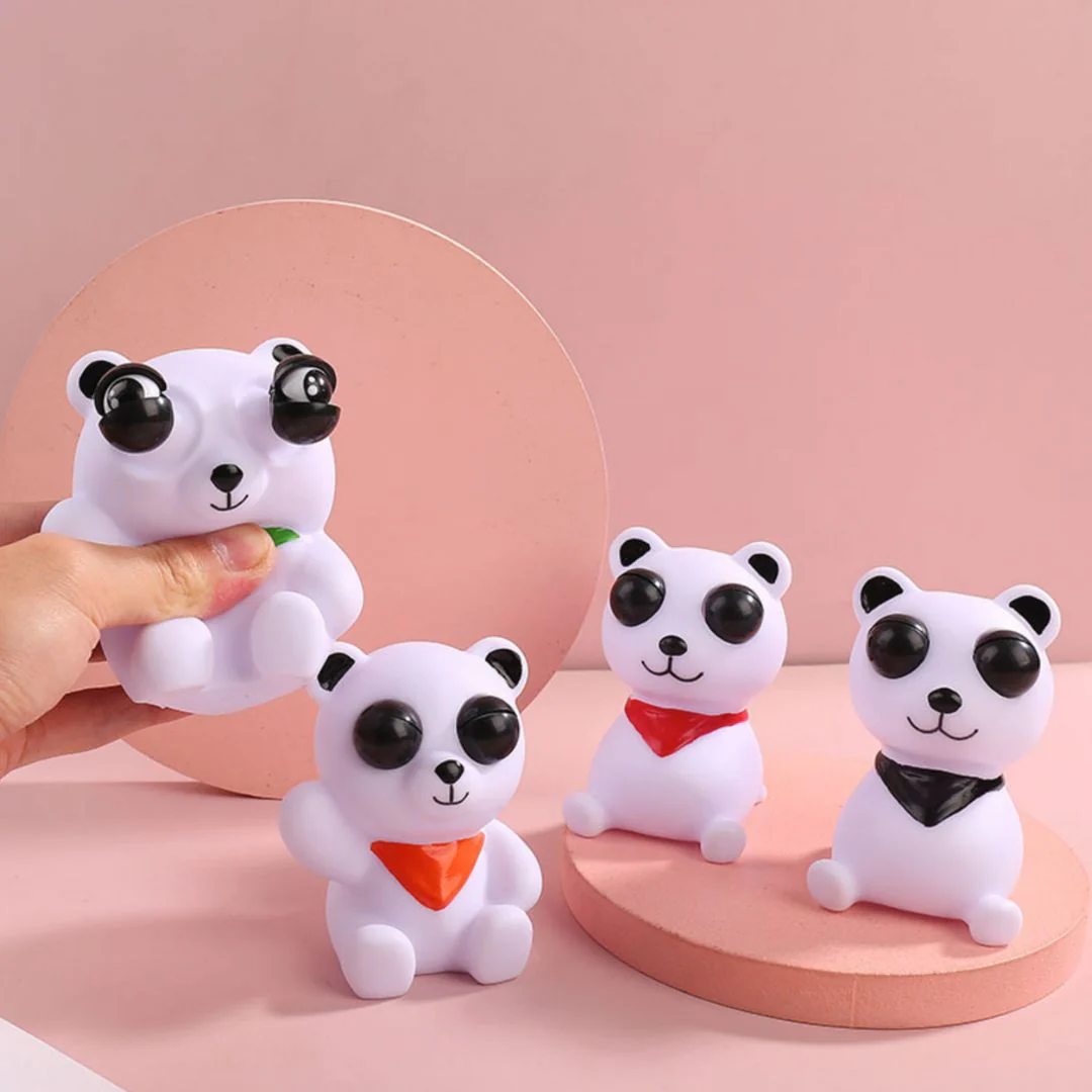 Panda Stress Buster | Popping Eye Anger Vent Ball