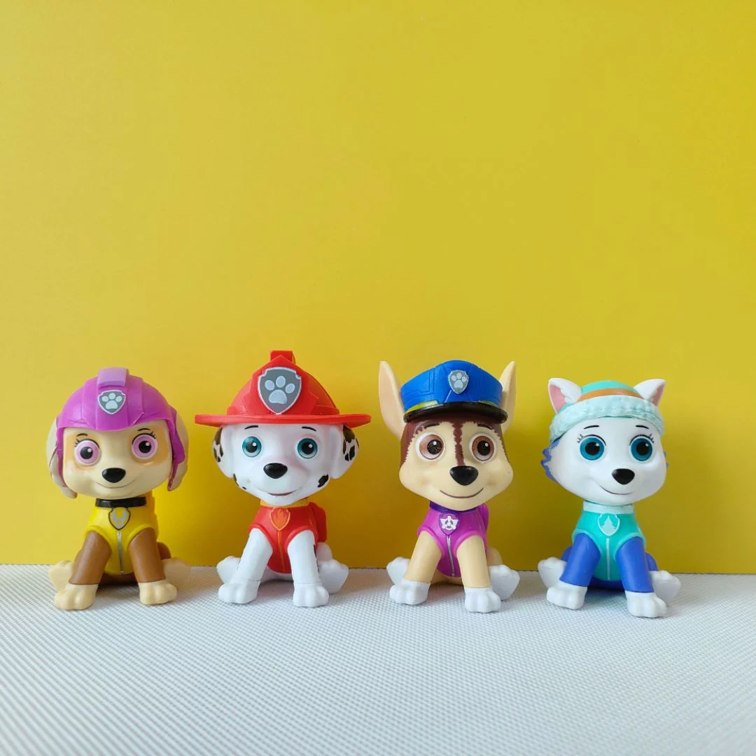 Paw Petrol Figurine Set | Cute Dog Figures [Set of 6] - Image 2