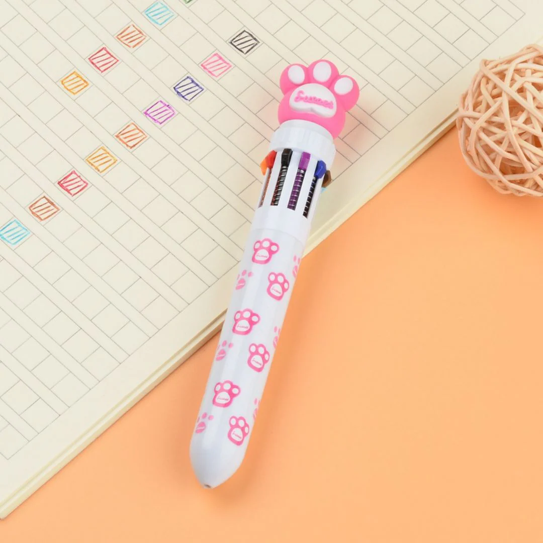 Paw Shaped Pen | Nostalgic 10 Refill Pen for Pet Parents - Image 4