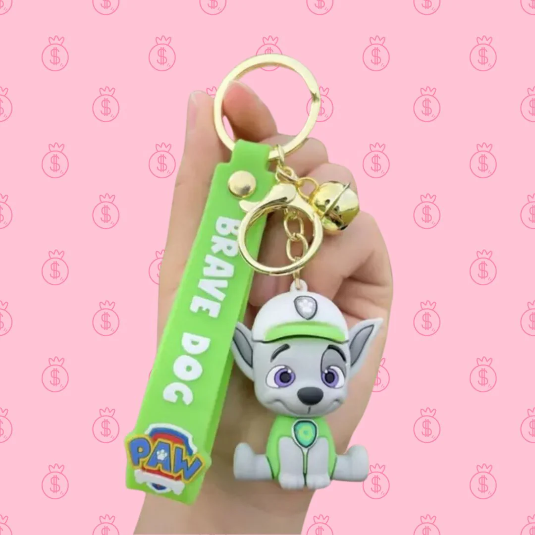 Cute Brave Dog Keychain | keychain for Girls - Image 4