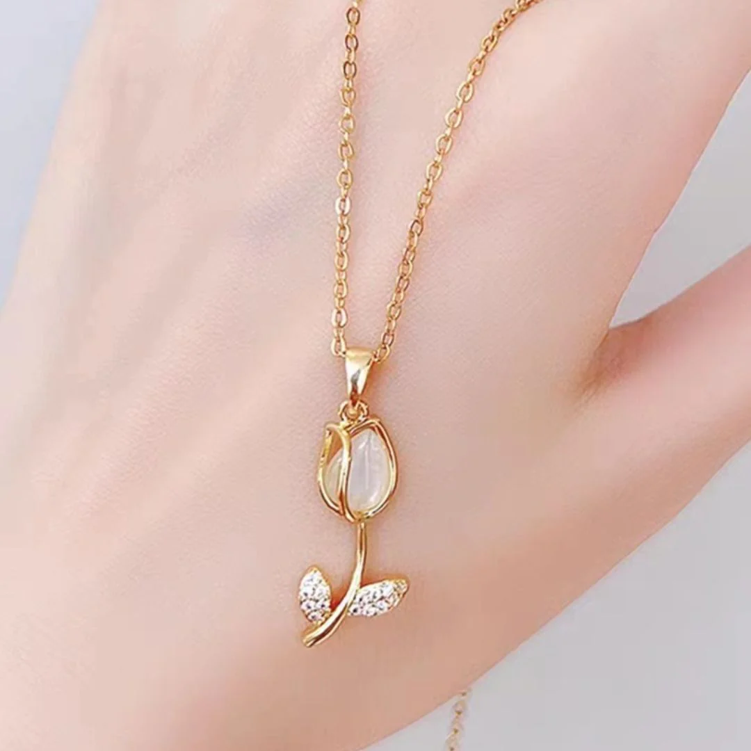 Pearl Tulip Necklace | Pretty Gifts for Pretty You - Image 2