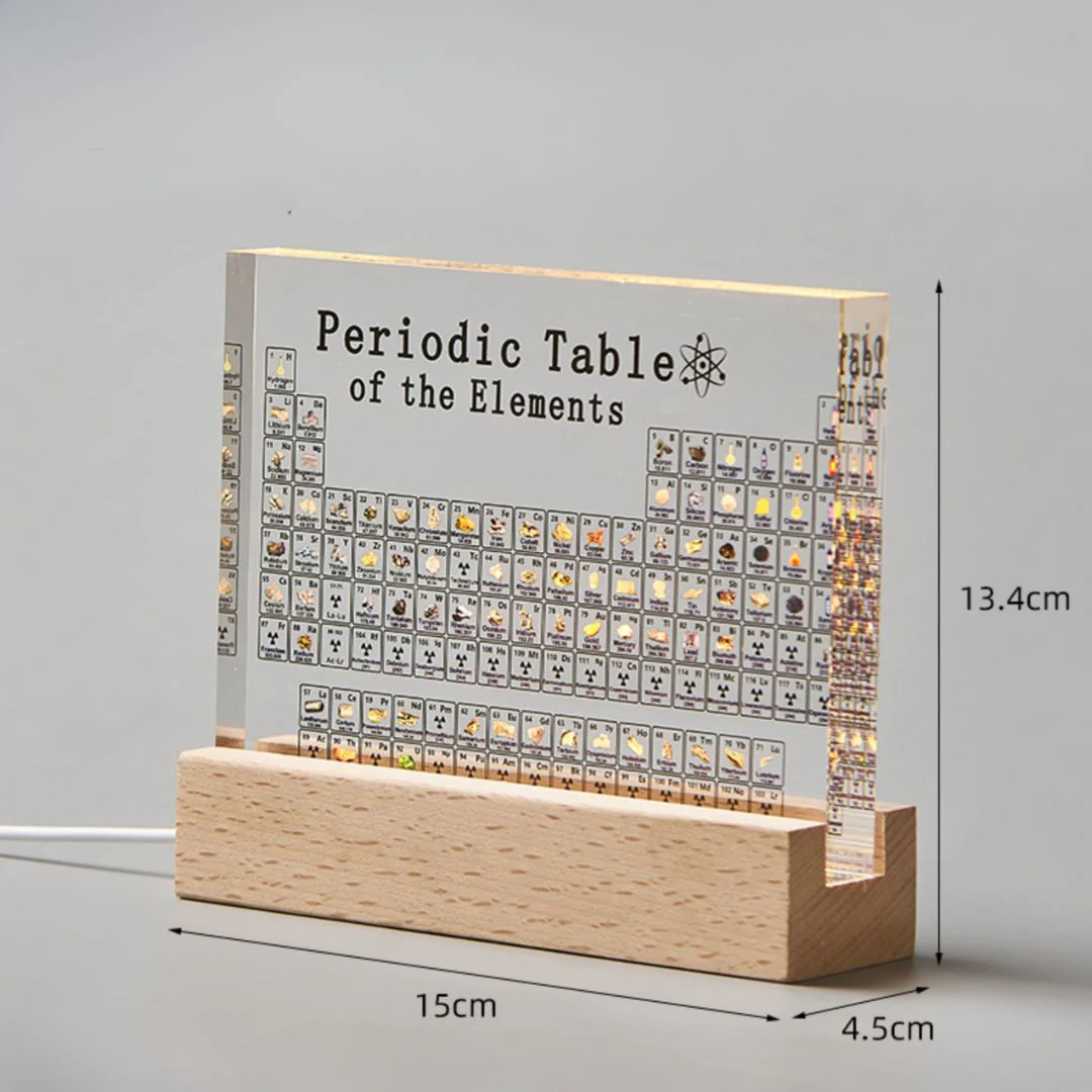 Periodic Table Light with LED Lights Base - Image 2