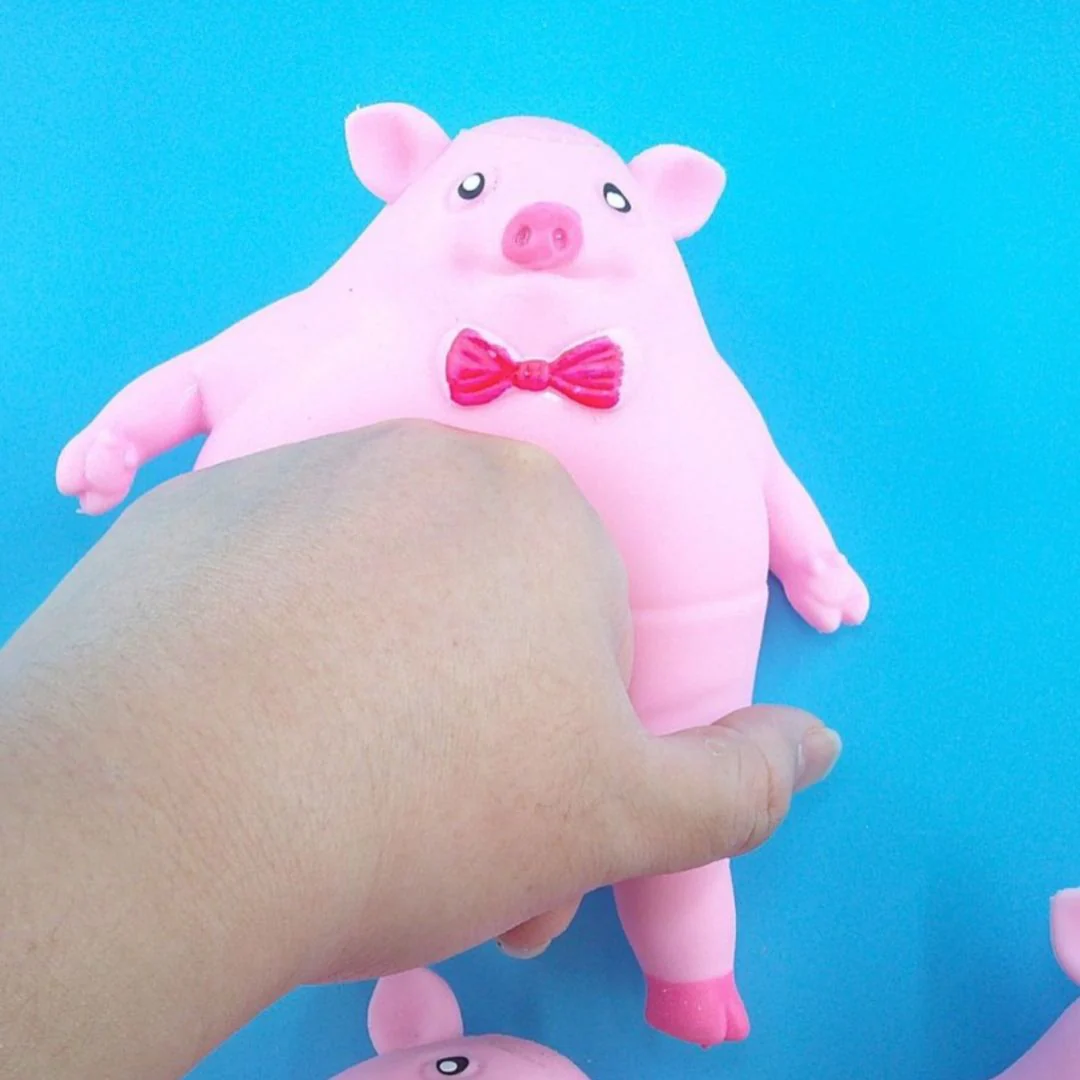 Mr. Pig Squishy Toy | Stress Relief and Fun Fidget Toys - Image 3