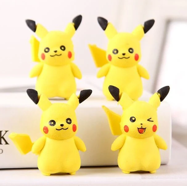Pika Pika Eraser (set of 3) + Get 1 Free