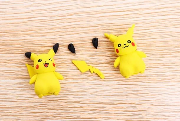 Pika Pika Eraser (set of 3) + Get 1 Free - Image 2