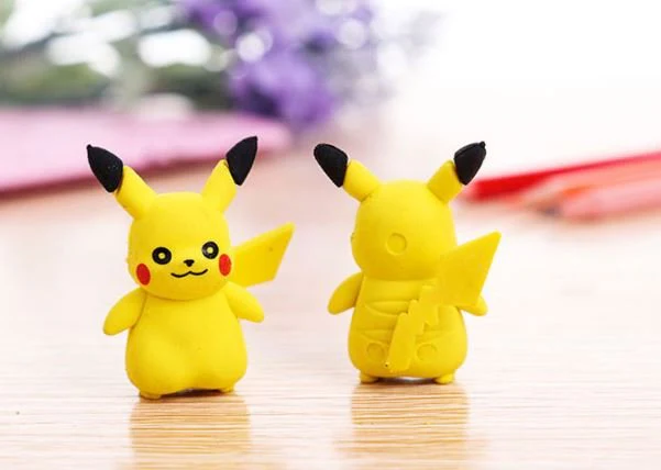 Pika Pika Eraser (set of 3) + Get 1 Free - Image 3
