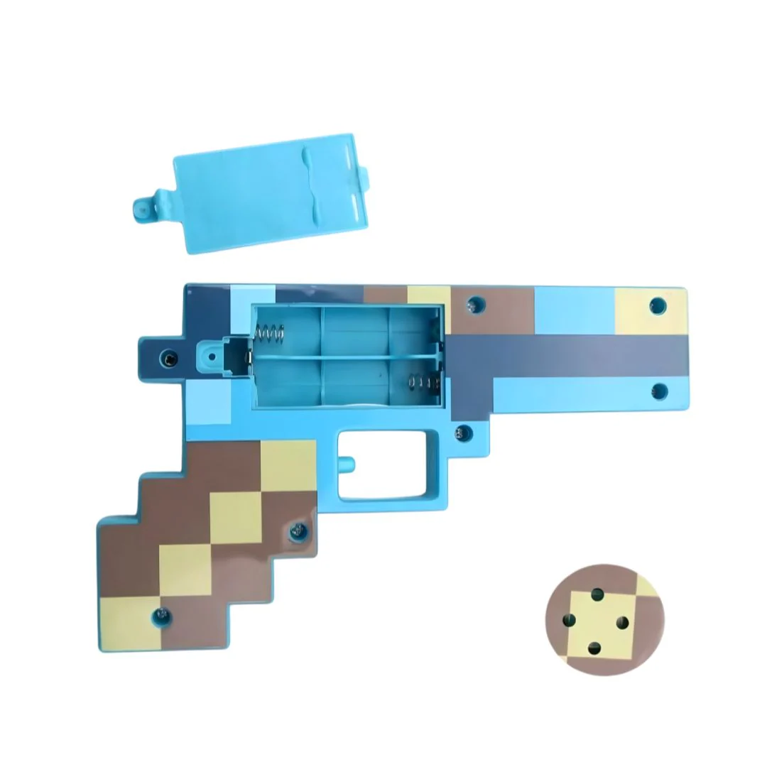 Pixel Block Toy Gun - Minecraft Inspired - Image 3