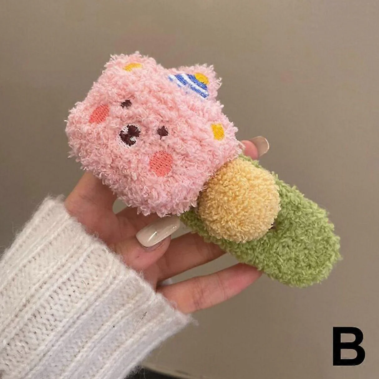 Cute Plush Cartoon Hair Clip For Girls - Image 5