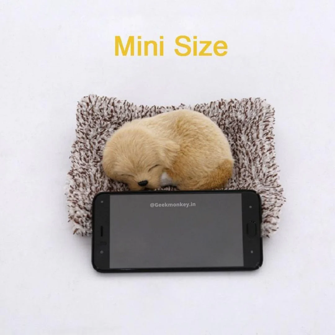 Cute Sleeping Dog | Activated Carbon Dashboard Ornament (Absorb Bad Smell) - Image 3