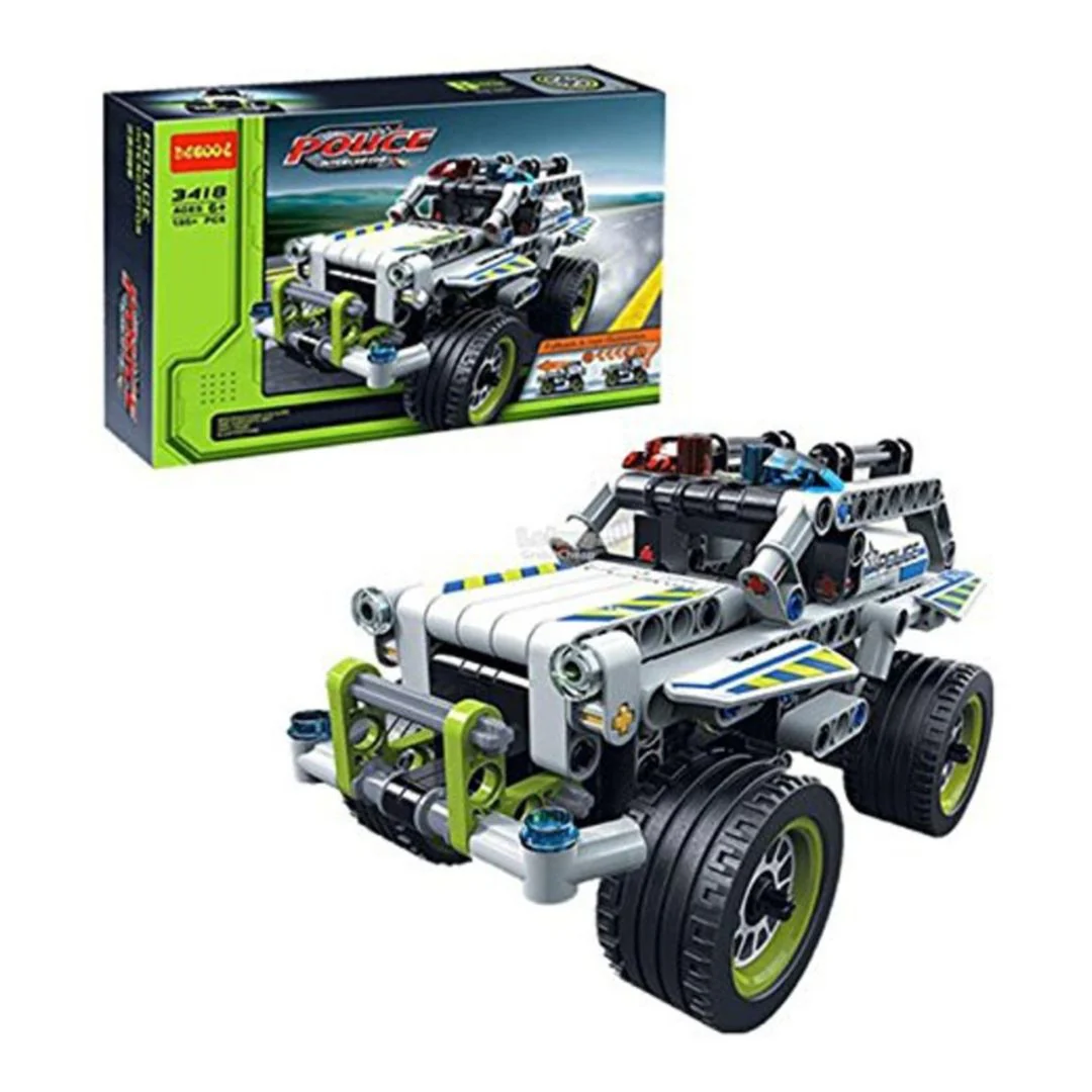 Police Interceptor Off-Road Vehicle Building Blocks (185 pcs) - Image 2