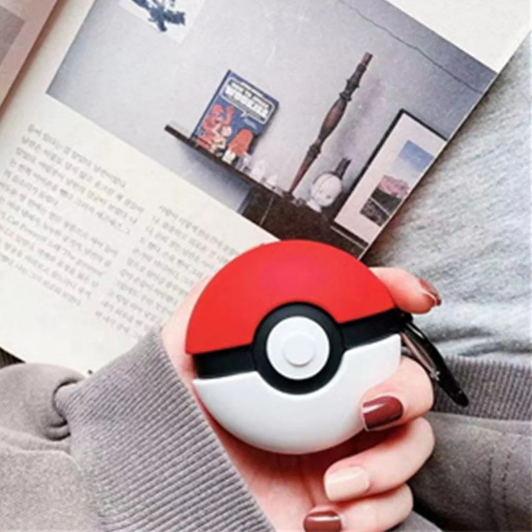 Pookie Pokeball Airpods Pro/Pro2 Case | Gotta Catch These Tunes! (Silicone)