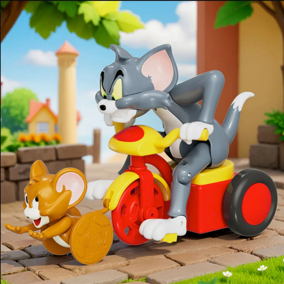 Poor Tom Action Figures | Moveable Collectible Cartoon Figurines - Image 2