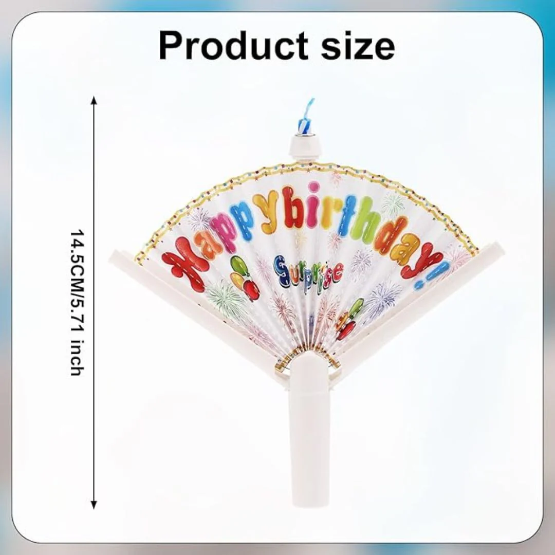 Surprise Pop-Up Banner Birthday Candle - Image 9