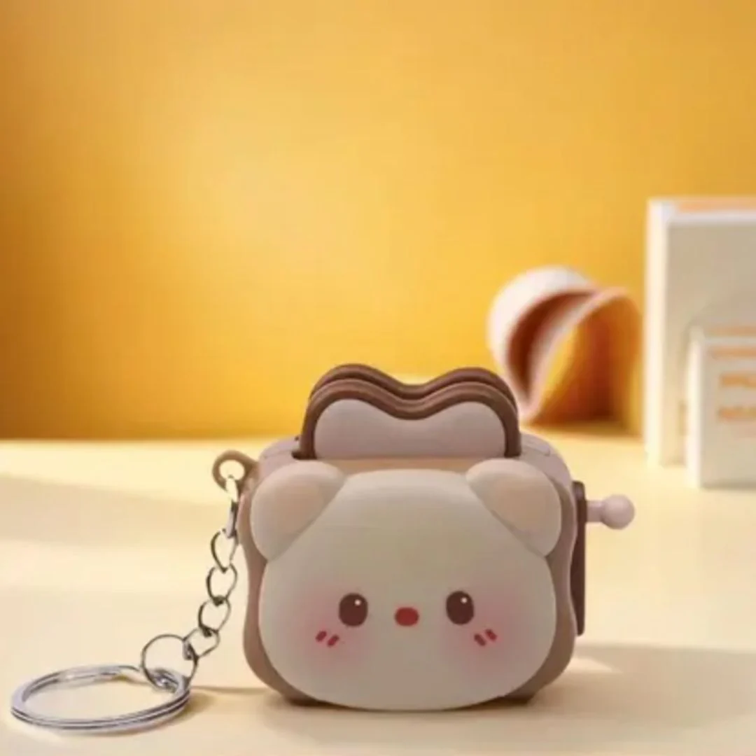 Cute Popping Toaster Keychain Toy - Image 6