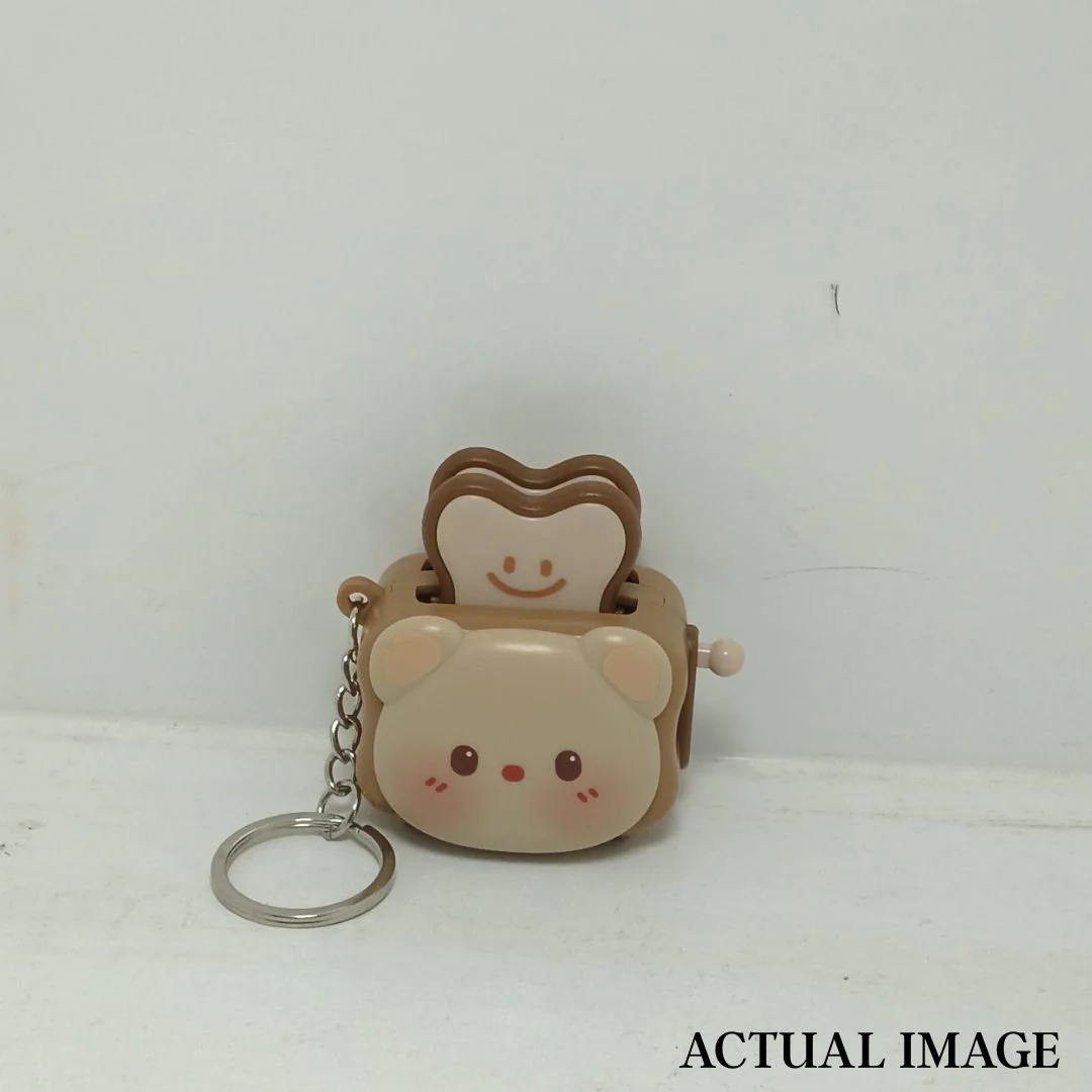 Cute Popping Toaster Keychain Toy - Image 8