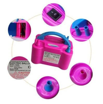 Portable Dual Nozzle Electric Balloon Pump for Party Decoration - Image 3
