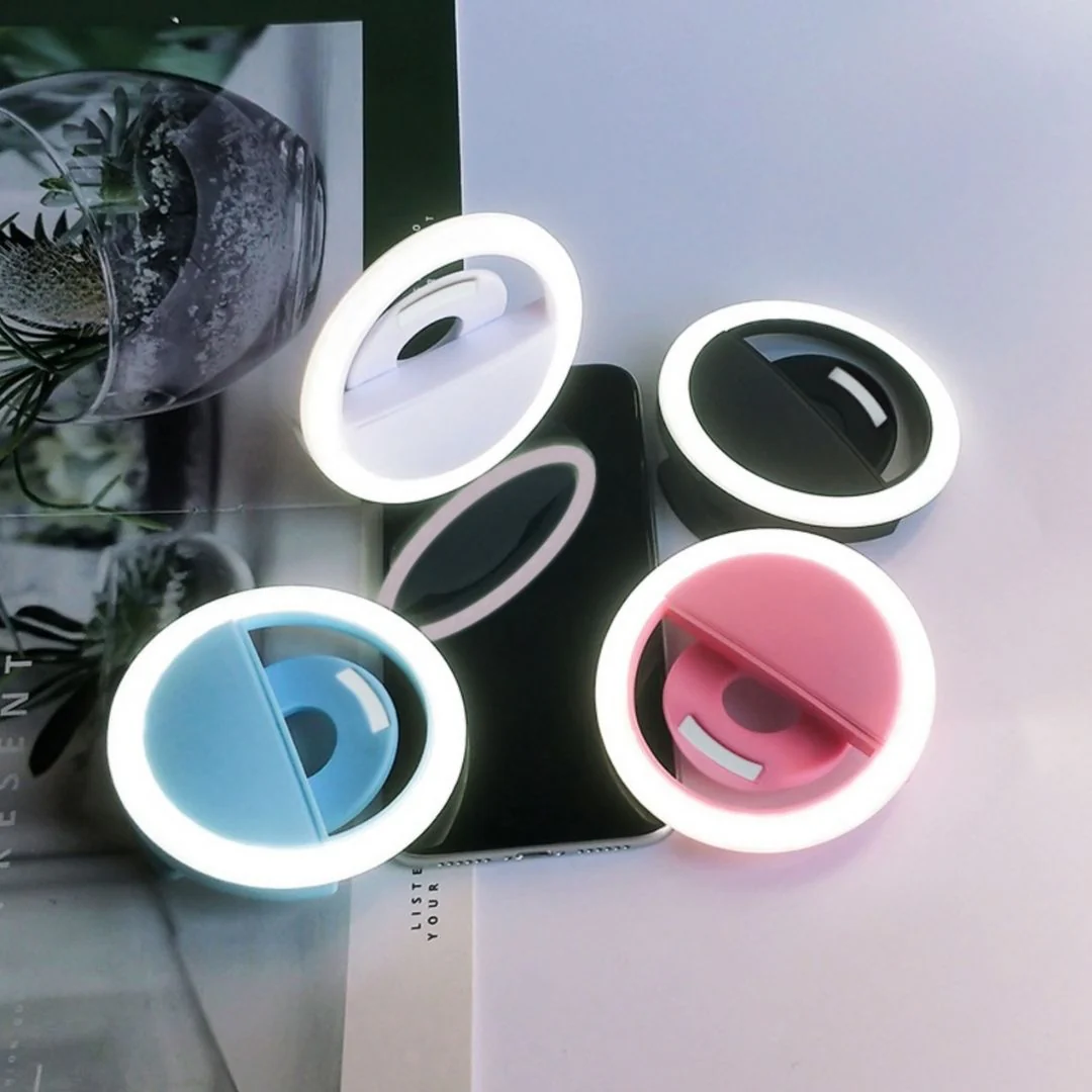 Portable Ring Selfie Light for All Phones | 36 LED Light for Phone (Random Color) - Image 4
