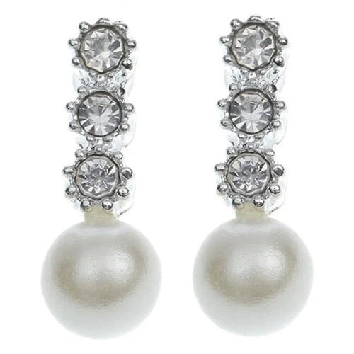 Precious Pearl Drop Earrings - Image 4