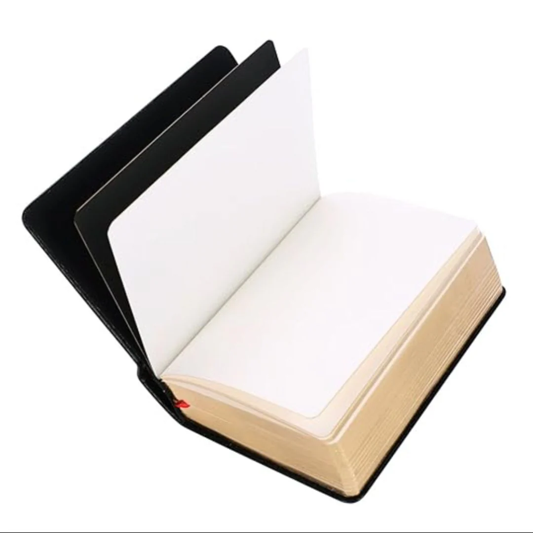 Premium Golden Edge Notebook | PU Cover Thick Diary - Image 3