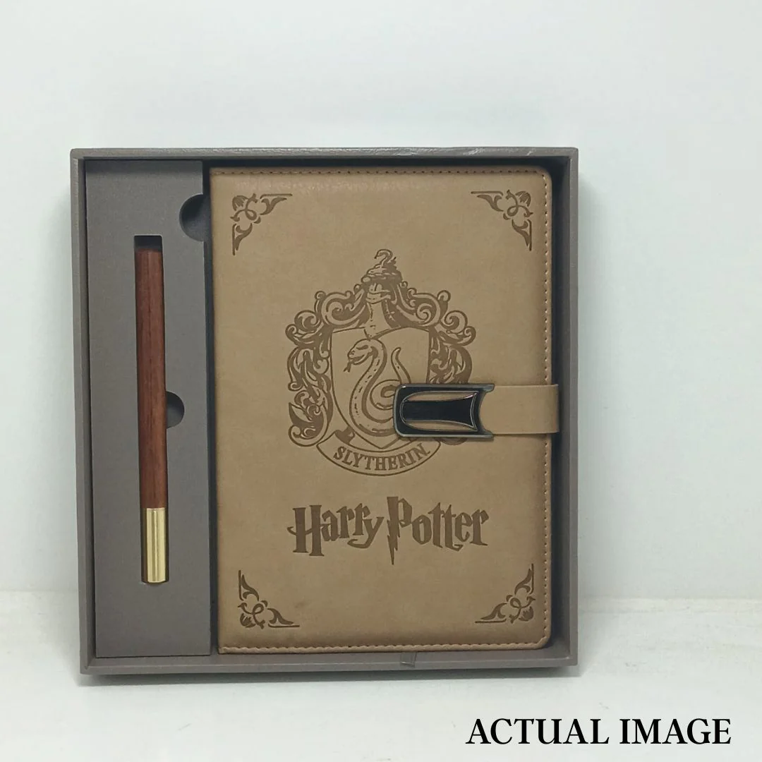 Harry Potter Premium Wizard Journal | Leather Notebook & Pen Gift Set - Image 9