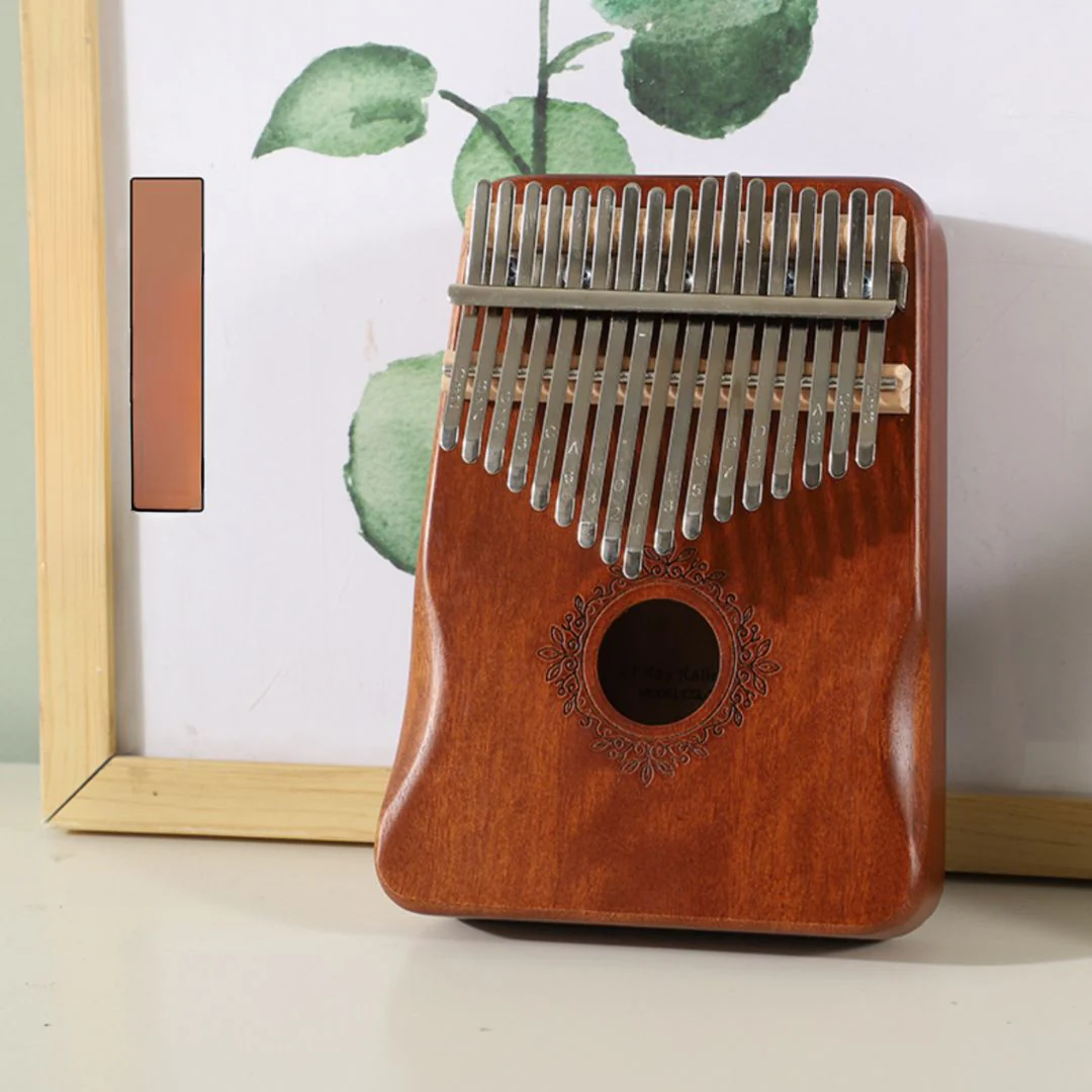 Premium Wood Hand Piano | Kalimba 21 Keys w/ Starter Kit - Image 2