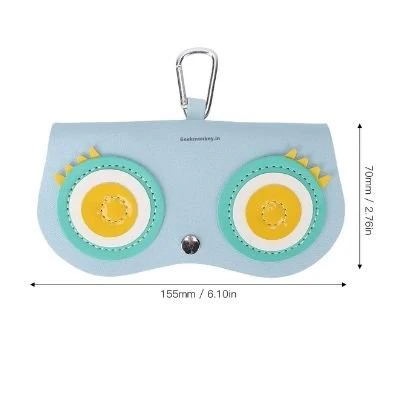 Pretty Eyelashes Sunglass Case - Faux Leather - Image 2