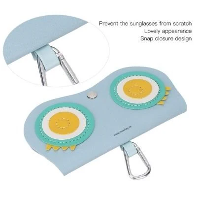 Pretty Eyelashes Sunglass Case - Faux Leather - Image 4