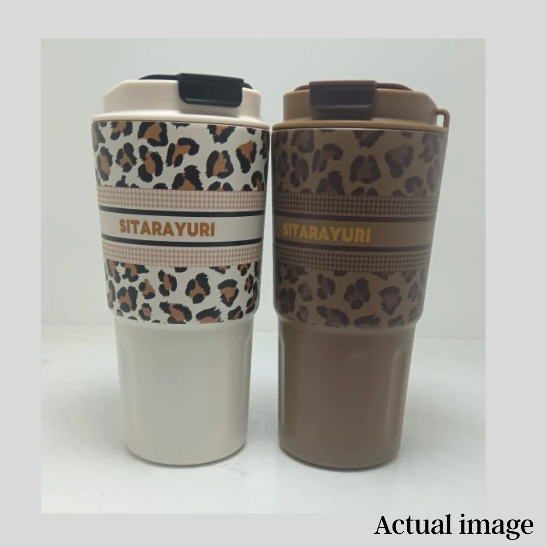 Pretty Panther Chic Stainless Steel Travel Tumbler - Image 7