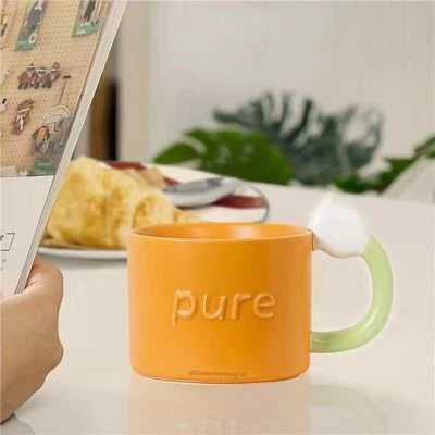 Pretty Pastel Tulip Mug - Image 2
