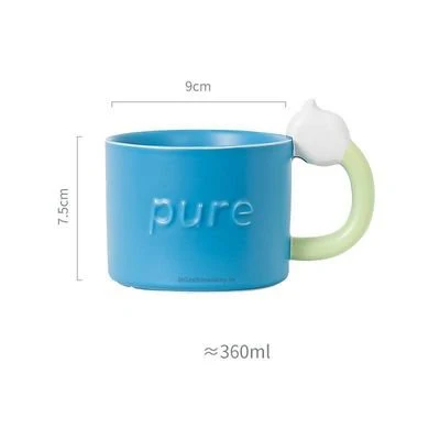 Pretty Pastel Tulip Mug - Image 6