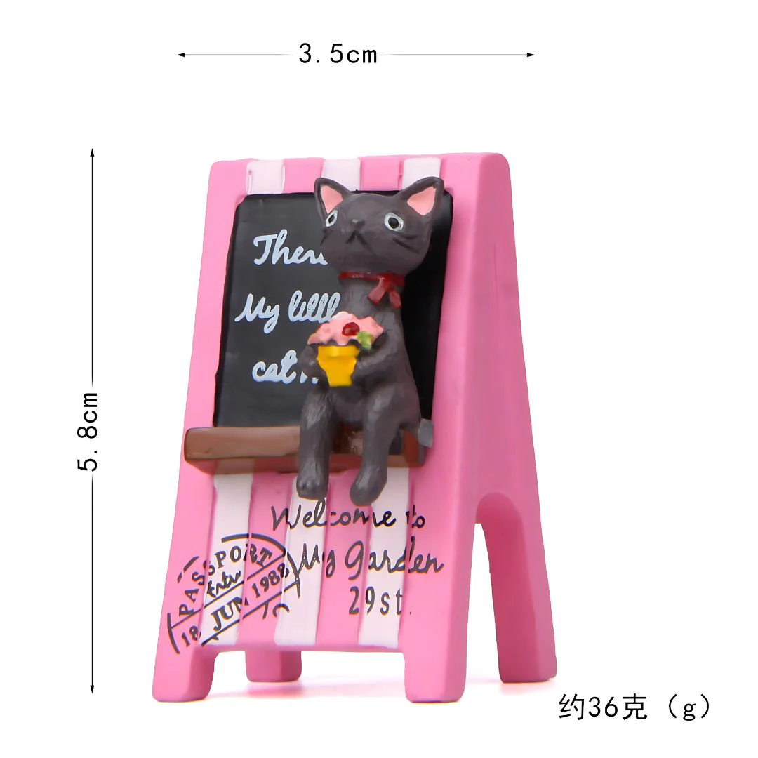 Pretty Pets Desk Decor | Cute Miniature Figurines - Image 3