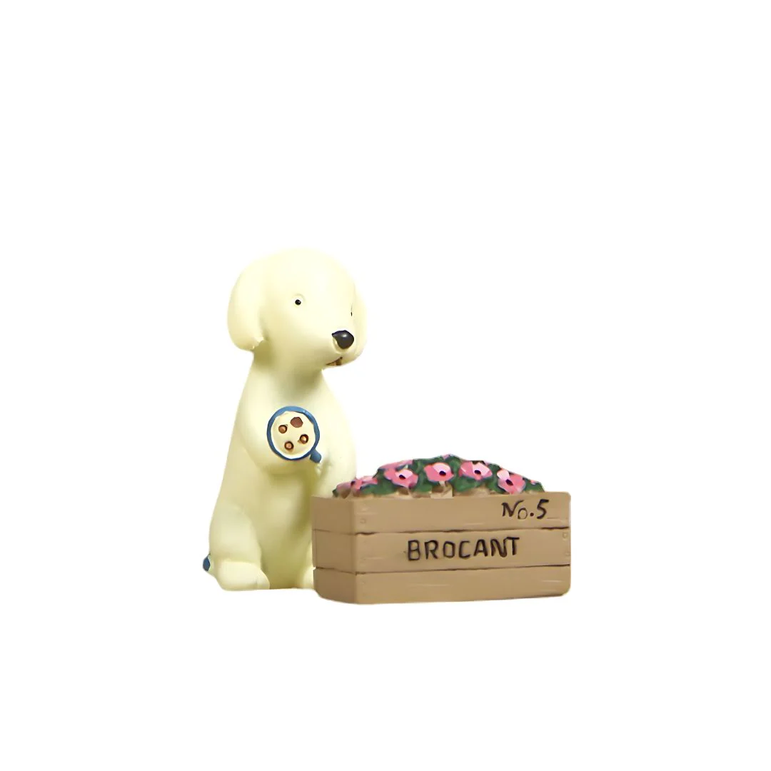 Pretty Pets Desk Decor | Cute Miniature Figurines - Image 5