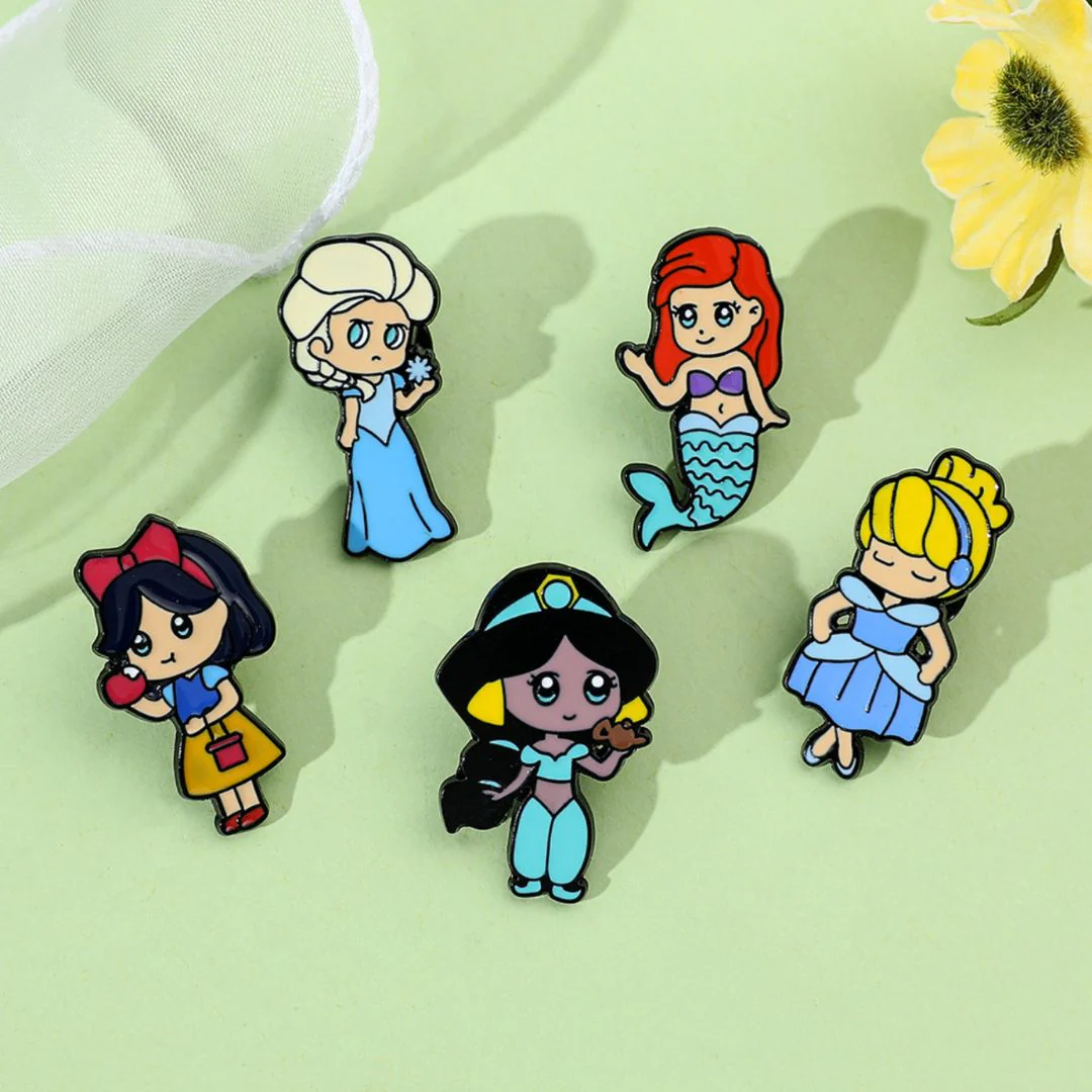 Fairytale Royalty Enamel Pin - Image 2