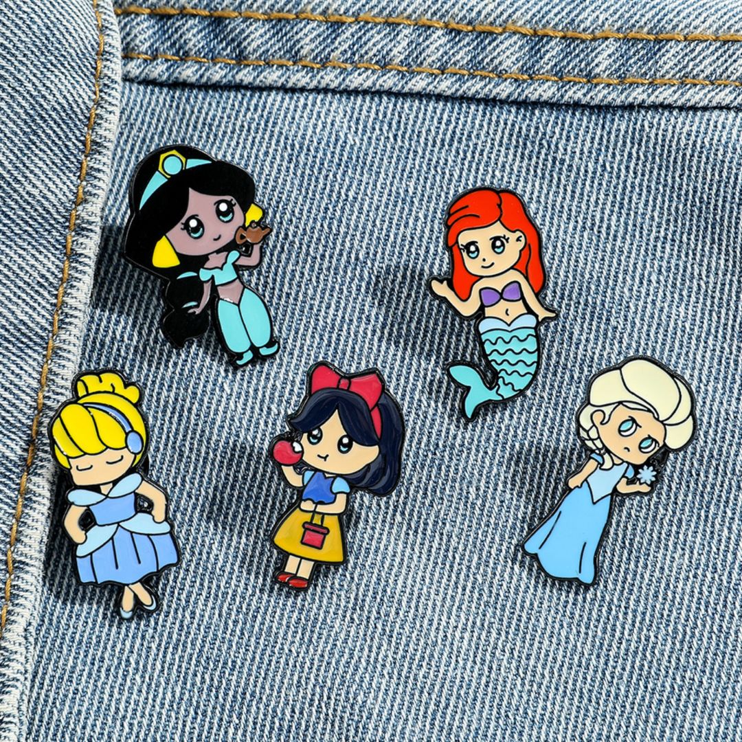 Fairytale Royalty Enamel Pin - Image 3