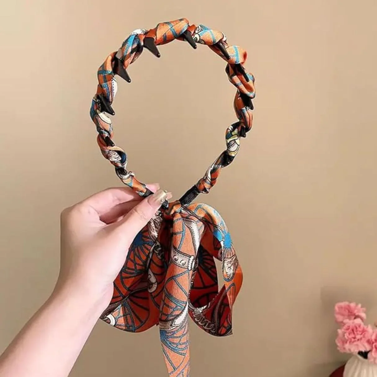 Printed Scarf Headband For Women