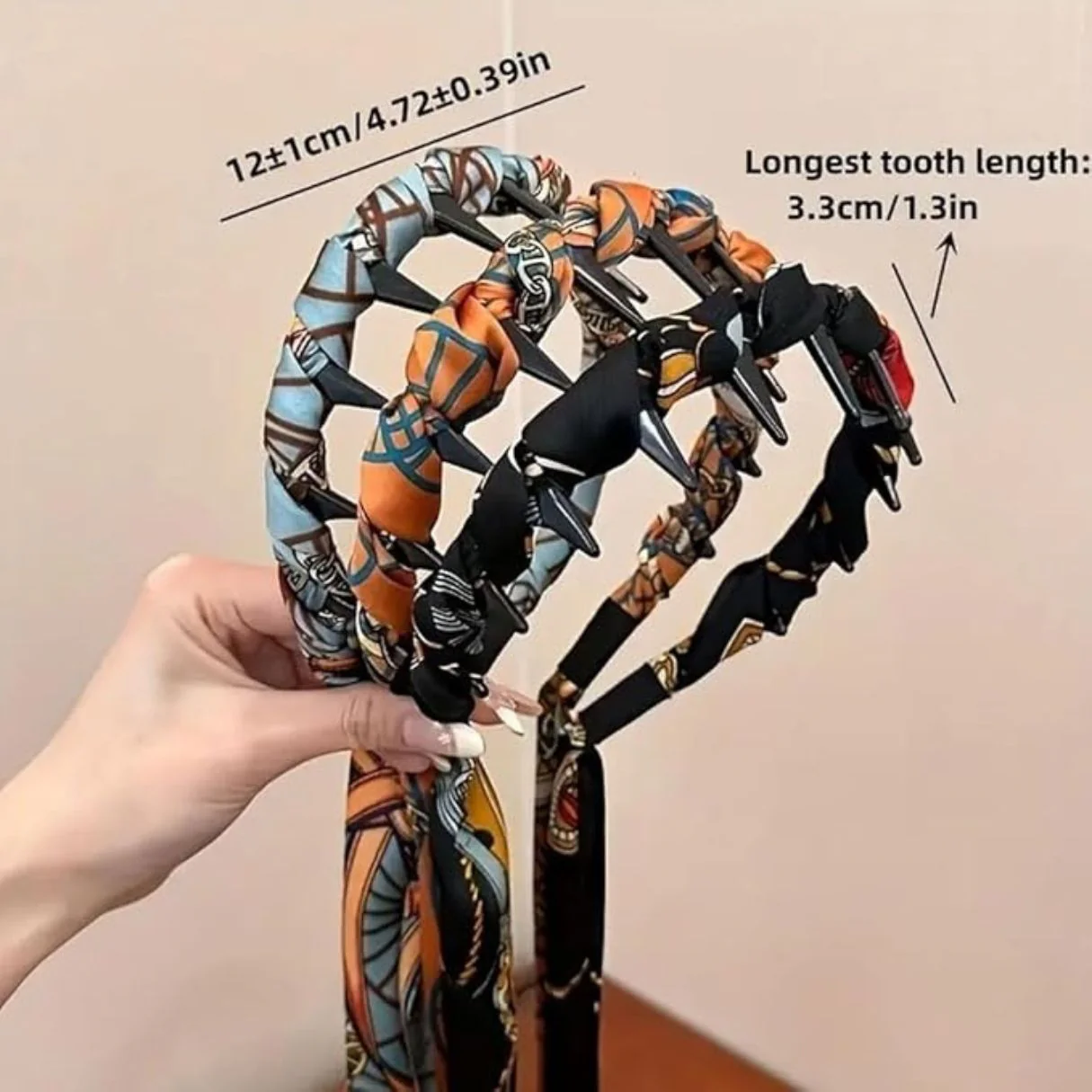 Printed Scarf Headband For Women - Image 4