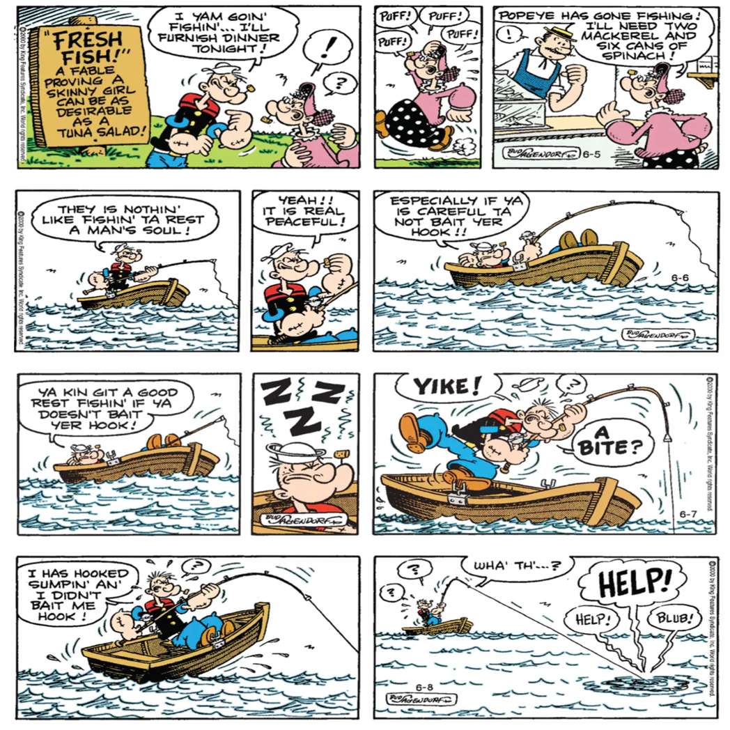 The Professor & The Mermaid: Popeye The Sailor - Official Popeye - Image 2