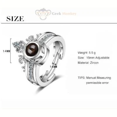 Ring Set - I Love You Projection - Image 4