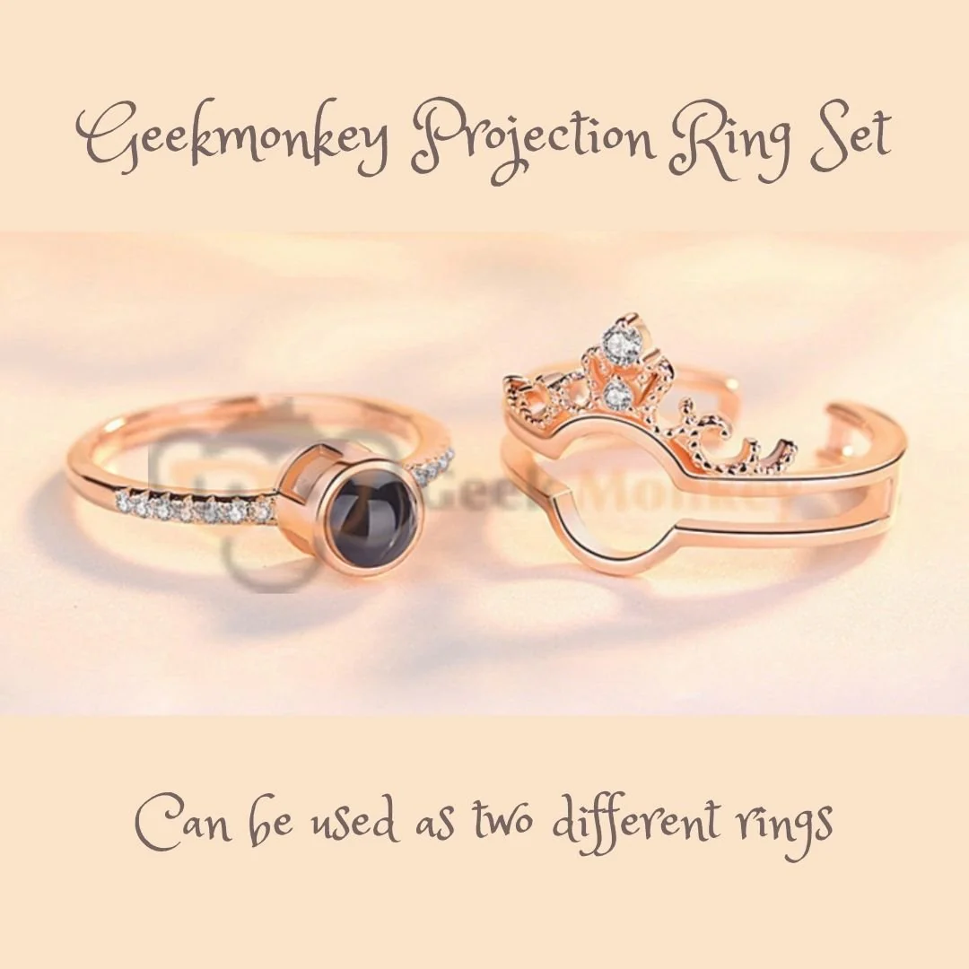 Ring Set - I Love You Projection - Image 5