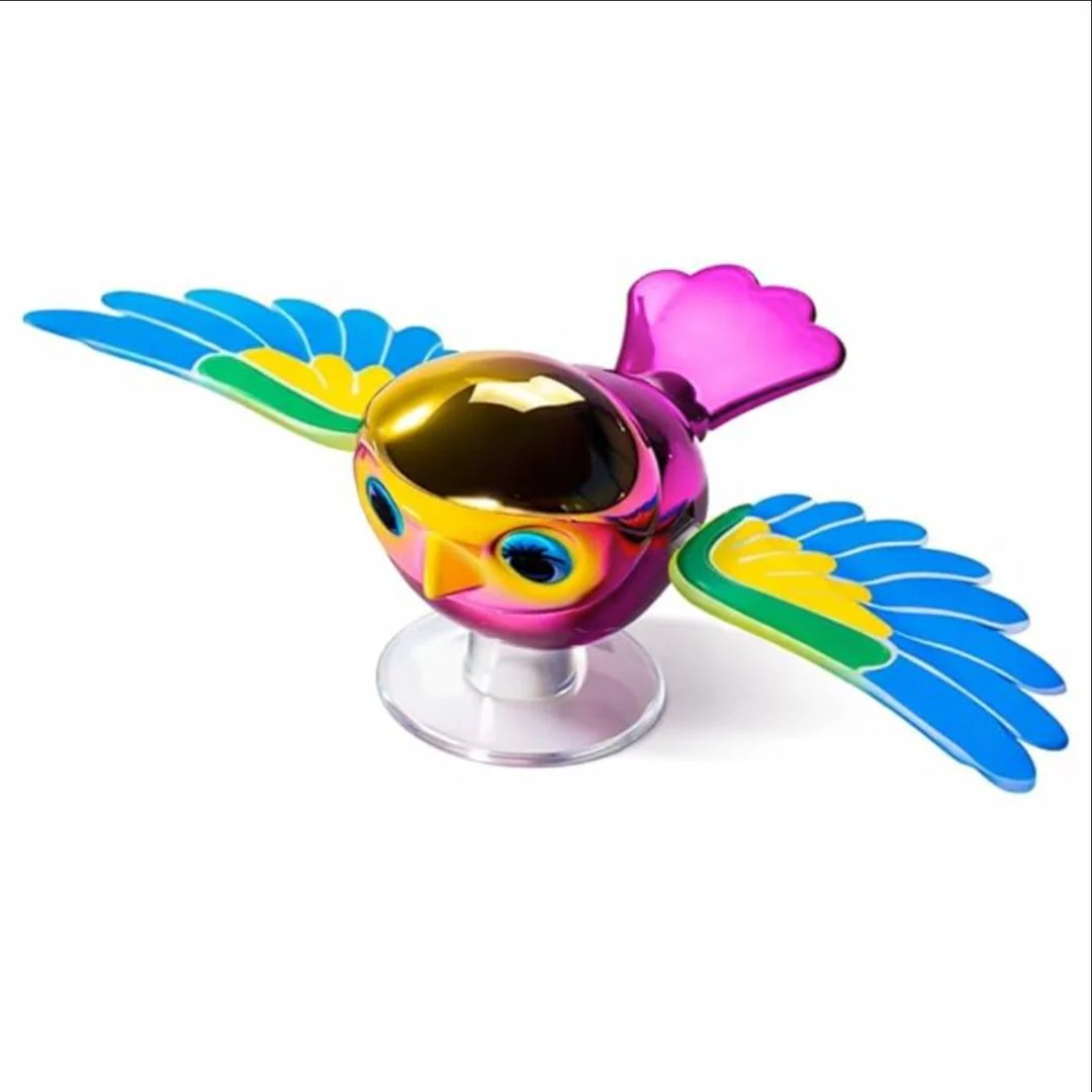 Rainbow Flying Bird – Flapping Wings Decorative Ornament - Image 2