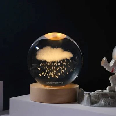 Raining Cloud Crystal Lamp - Image 2