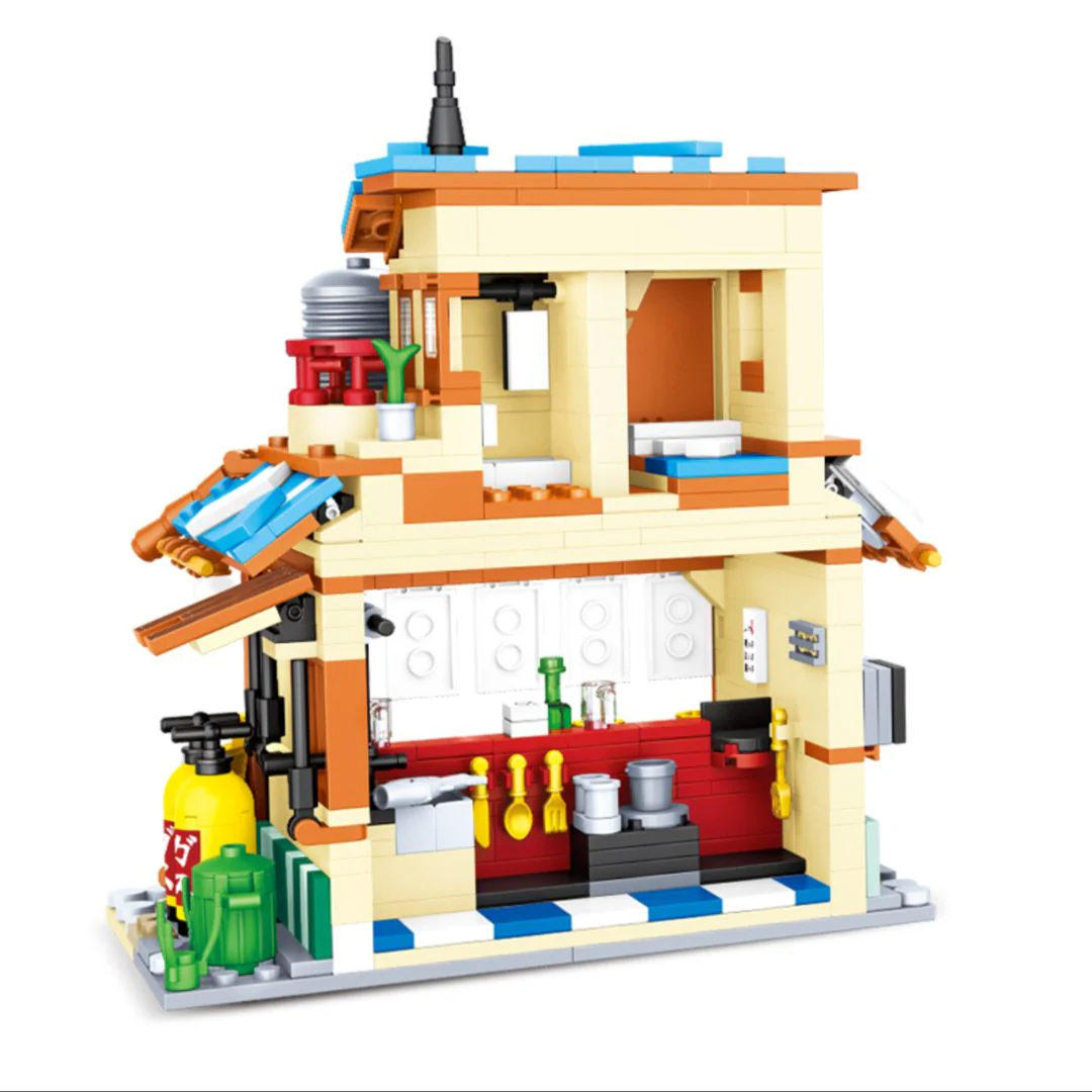 Naruto Ramen Shop Building Set – 1166 PCS - Image 3