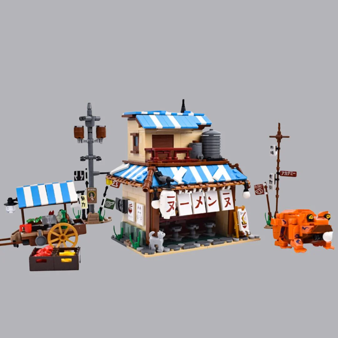 Naruto Ramen Shop Building Set – 1166 PCS - Image 4