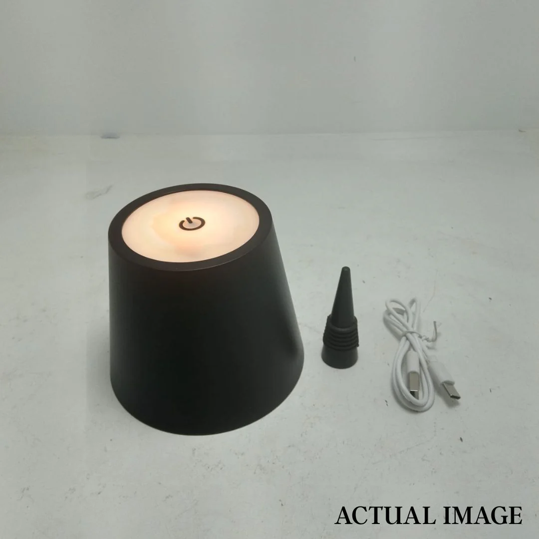 Rechargeable Bottle Top LED Lamp | 3-Color Wine Bottle Light Cap with 1800mAh Battery - Image 6