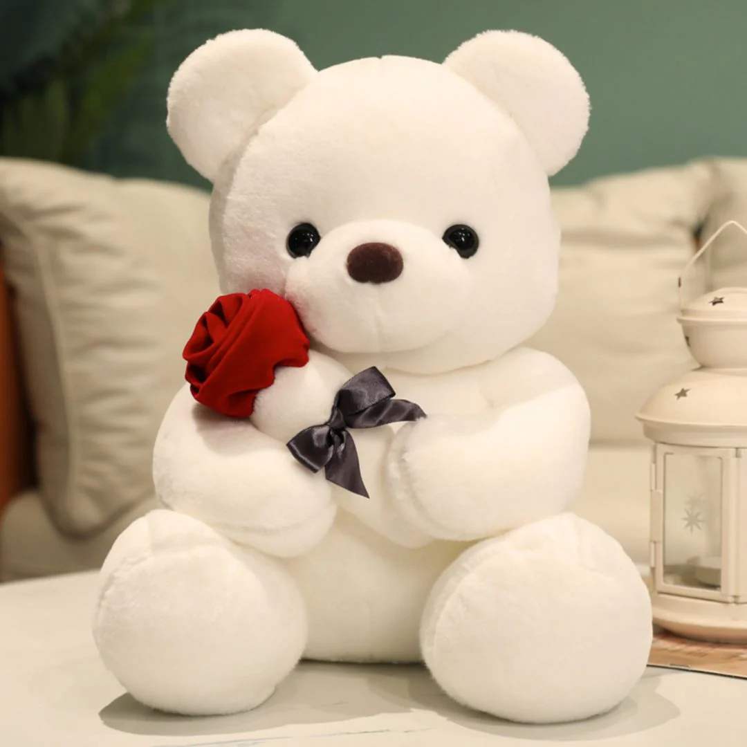 Red Rose Bear | Teddy Bear Soft Toy - Image 2