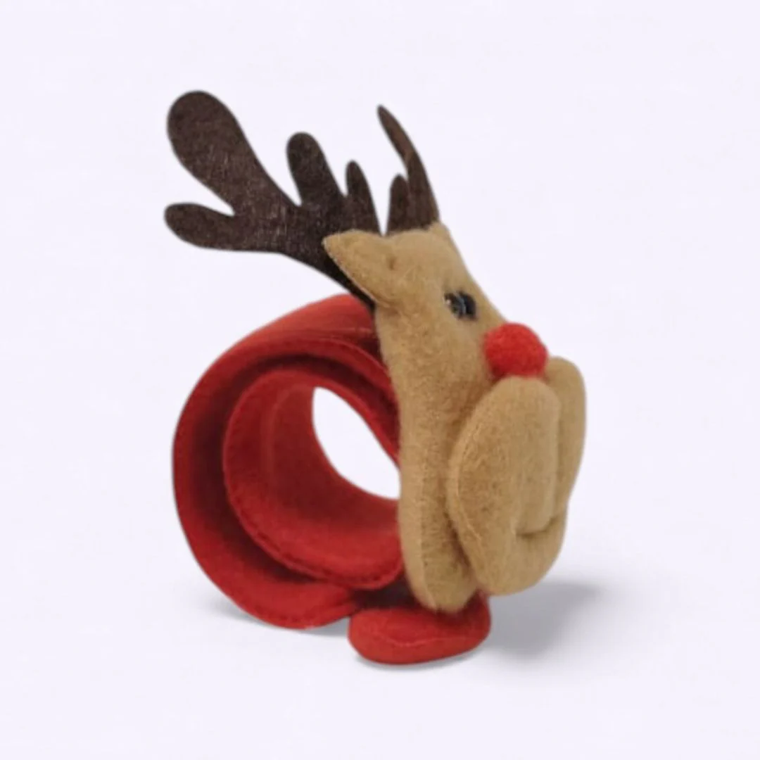 Christmas Slap Band – Cute Plush Holiday Wrist Accessory for Kids - Image 4