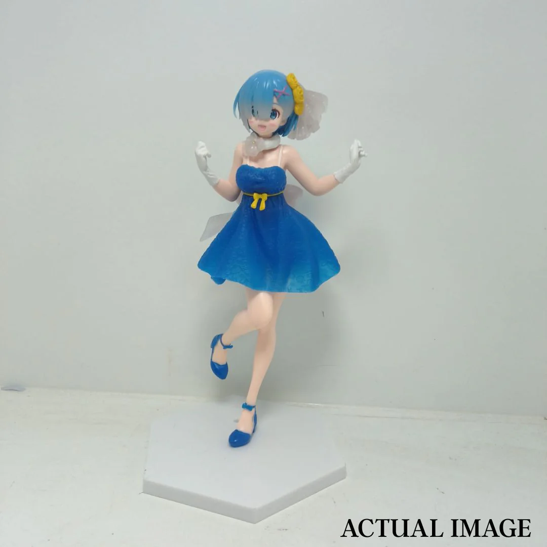 Rem Crystal Dress Ver. PVC Figure | Re:Zero Anime Collectible Figurine (25cm) - Image 5