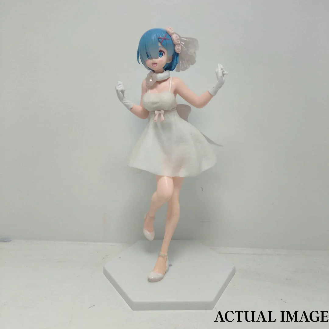 Rem Crystal Dress Ver. PVC Figure | Re:Zero Anime Collectible Figurine (25cm) - Image 6