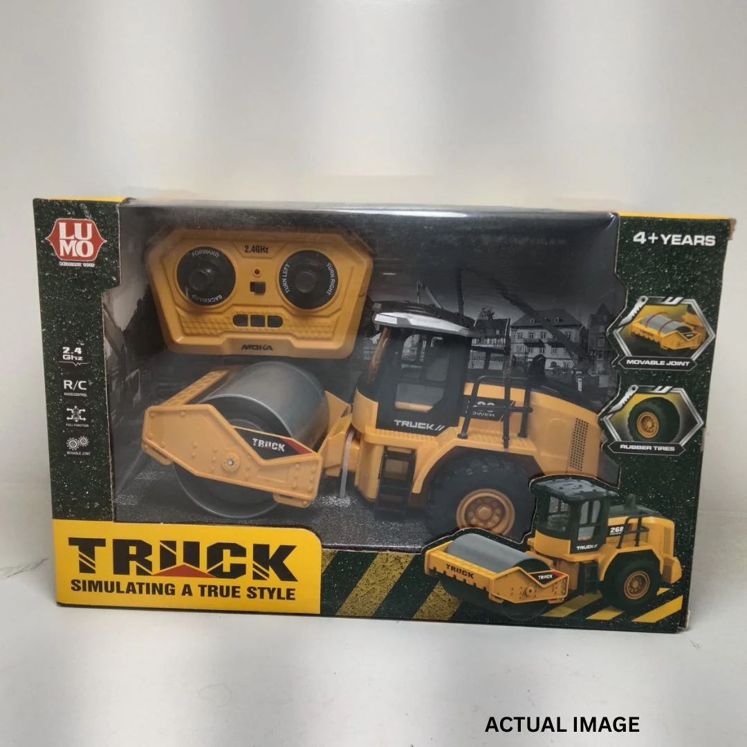 Remote Control Bulldozer for Kids (1:18 Scale) | Rechargeable RC Construction Vehicle - Image 5