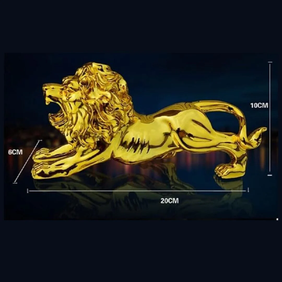 Resin Wild Cat Sculpture | Luxury Home Décor &amp; Office Showpiece - Image 2